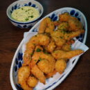 Camarão à Milanesa